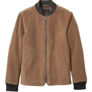 NWT Bomber suede jacket Banana Republic